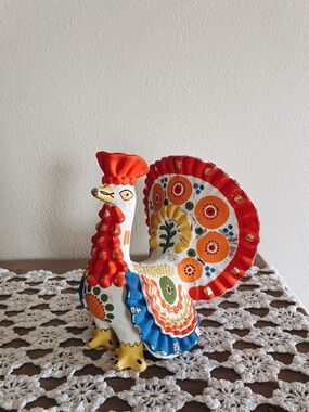 Russian Dymkovo Clay Rooster